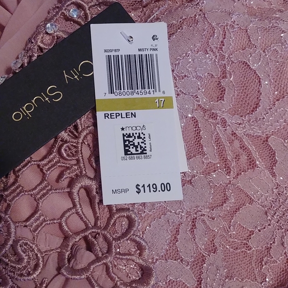 City Studio Pink Gown - Picture 6 of 6